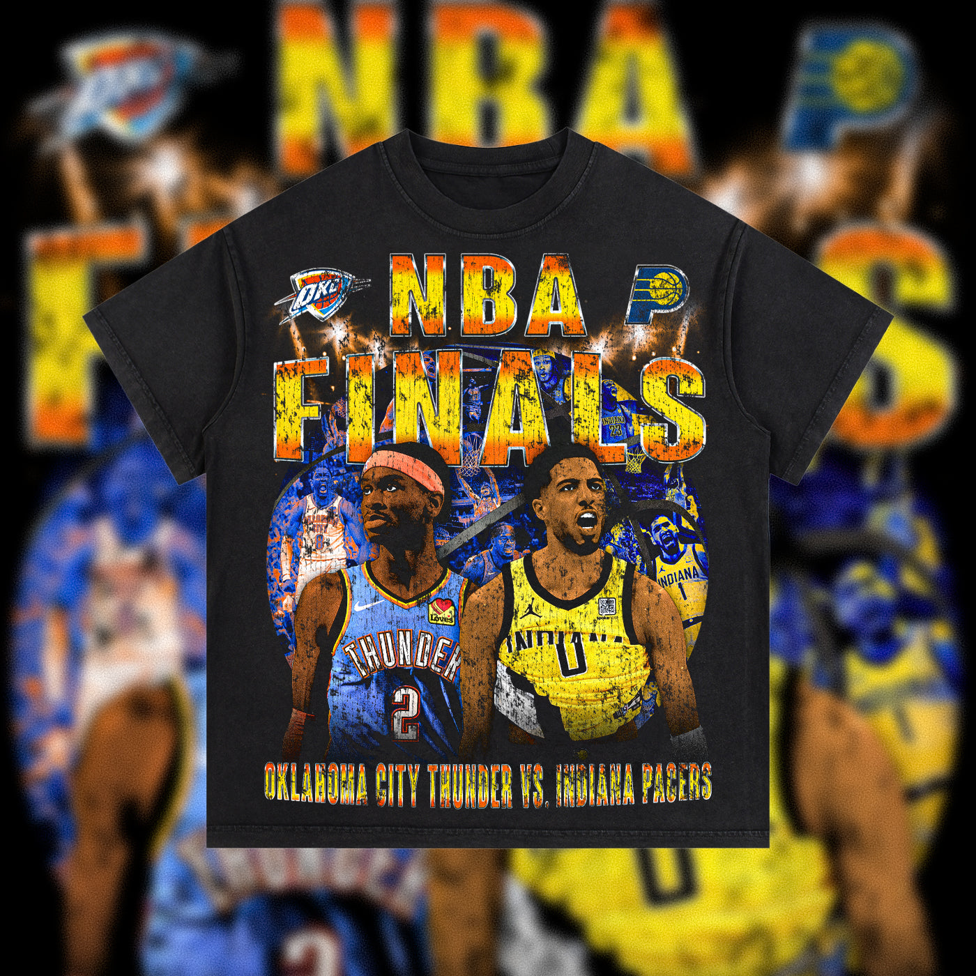 Thunder vs. Pacer NBA FINALS Graphic Tee